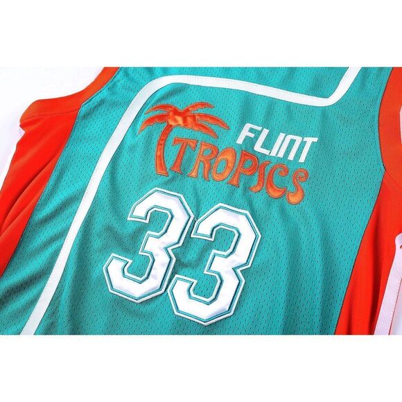 Flint Tropics Jackie Moon #33  XL Semi Pro Mens Basketball Jersey - Picture 3 of 10